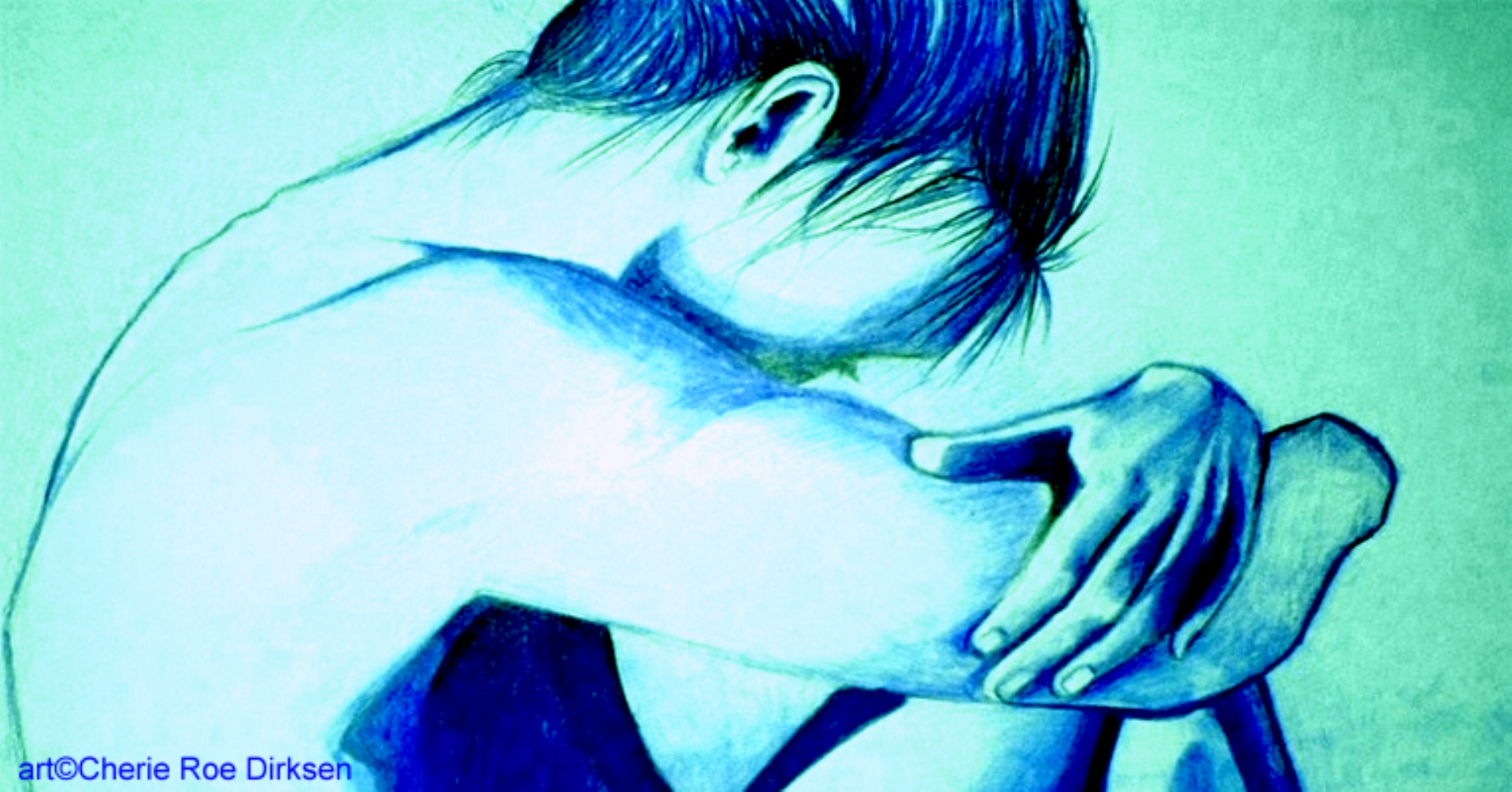 Caught in Blue by Cherie Roe Dirksen