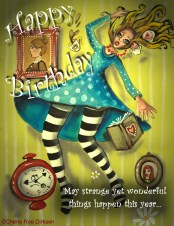 Alice Birthday ecard