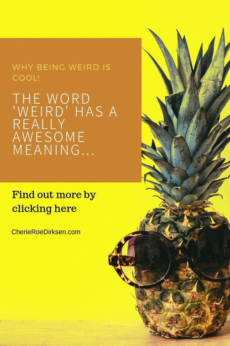 You won't believe what the etymology of weird is!