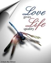 Love gives Life quality ecard