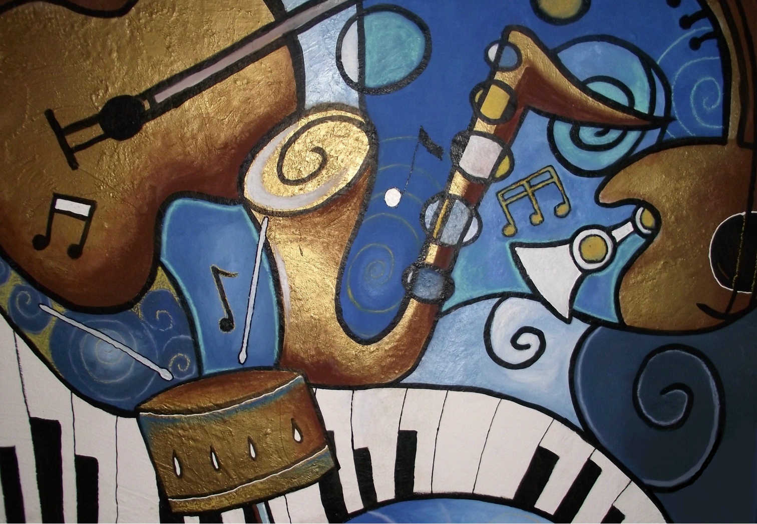 Musical Mural - Cherie Roe Dirksen 