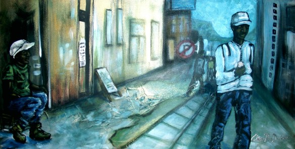 The Monotone Rainbow City