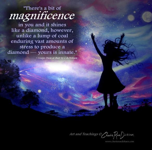 Innate Diamond Quote by Cherie Roe Dirksen