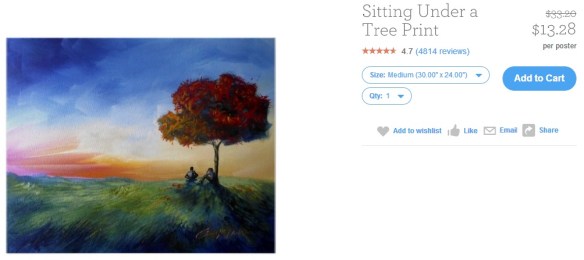 Sitting under a Tree