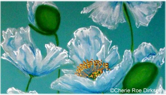 White Poppies by Cherie Roe Dirksen