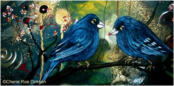 Bluebirds by Cherie Roe Dirksen