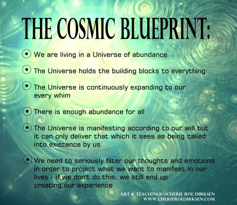 The Cosmic Blueprint by Cherie Roe Dirksen