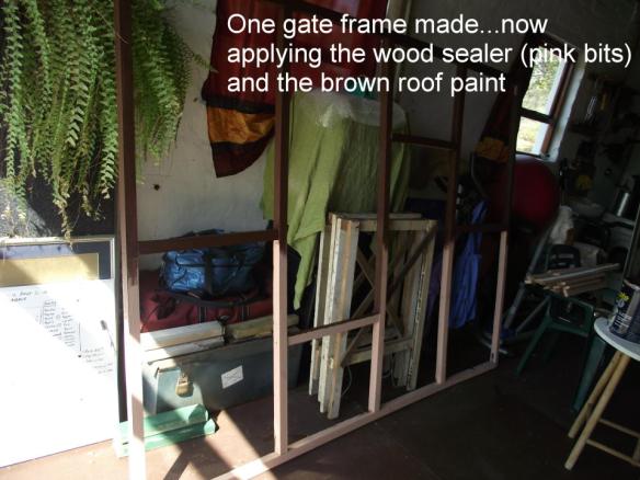 Gate frame