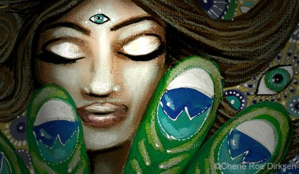 Peacock Nymph by Cherie Roe Dirksen