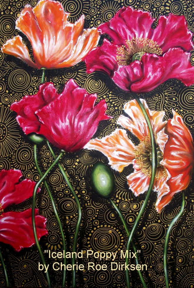 Iceland Poppies by Cherie Roe Dirksen