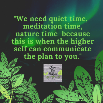 Quiet time quote by cherie roe dirksen
